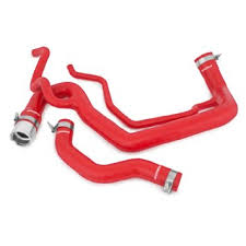 Mishimoto (MMHOSE-CHV-06DRD) LBZ/LMM Duramax Silicone Coolant Hose Kit - Red