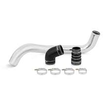 Mishimoto (MMICP-DMAX-045HBK) LLY/LBZ/LMM Duramax Hot-Side Intercooler Pipe & Boot Kit