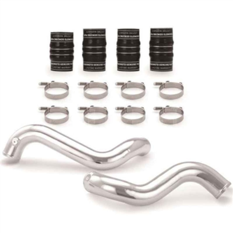 Mishimoto (MMICP-XD-16P) 16-17 5.0L Nissan Titan XD Cummins Intercooler Pipe & Boot Kit - Silver