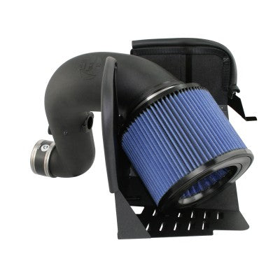 aFe Power Magnum FORCE Stage 2  Air Intake System; Pro 5R; 360 Deg. Radial Flow A/F; Oiled- 5 Layer Media; Dodge Diesel Trucks 10-11 L6-6.7L