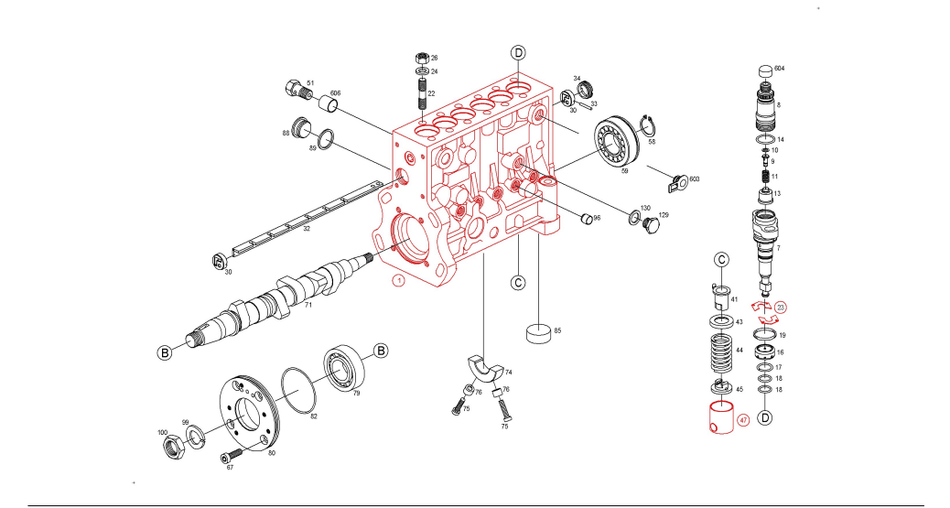 Delivery Valve &amp; Parts