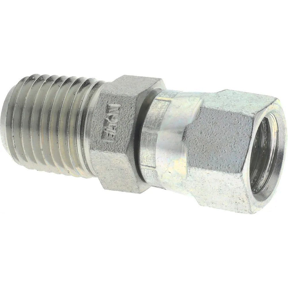 Vibrant Performance Male AN Flare to Male NPT Straight Adapter: -8AN x 1/4" NPT (10219)