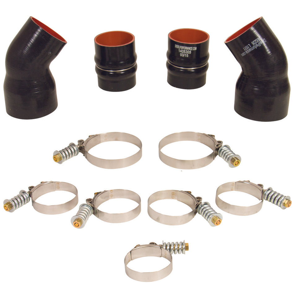 BD Diesel (1045210) 94-02 5.9L Cummins Intercooler Hose/Clamp Kit