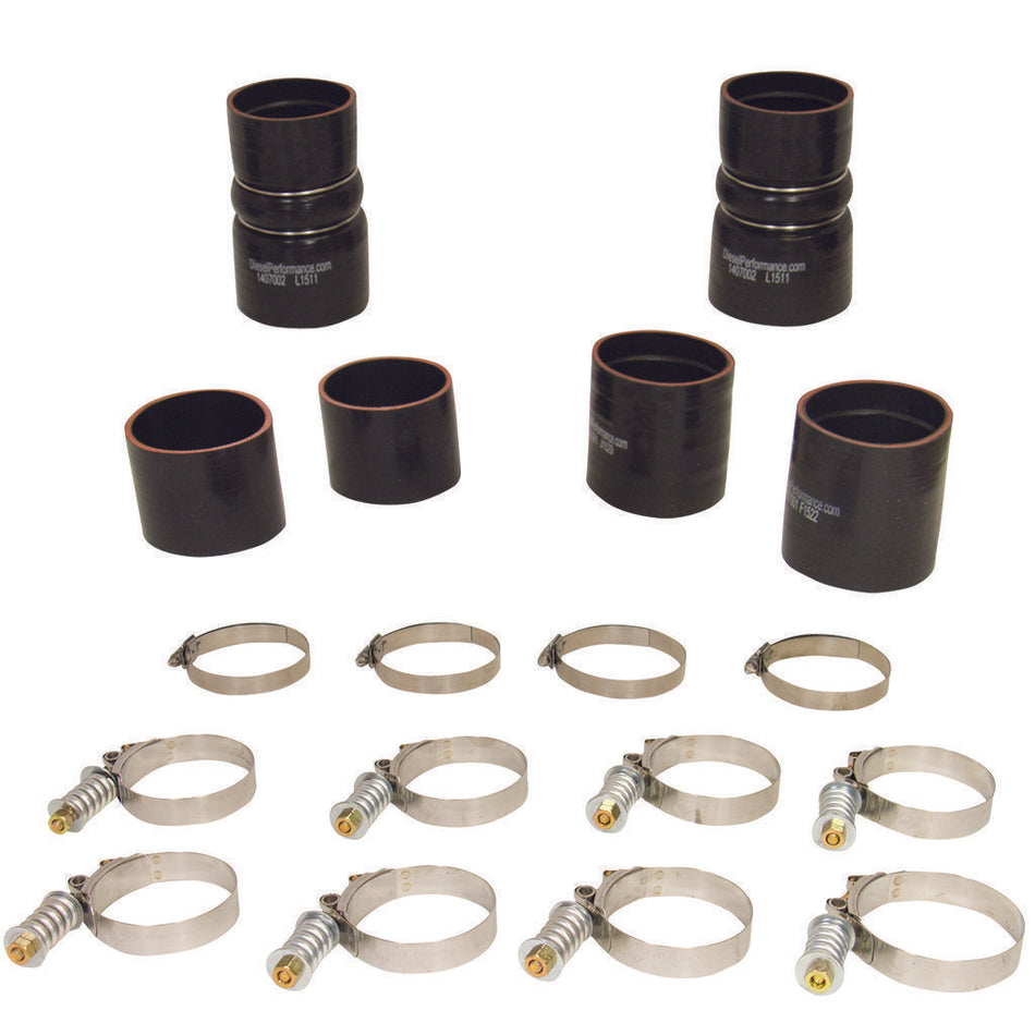 BD Diesel (1047030) 99-03 7.3L PowerStroke Intercooler Hose & Clamp Kit