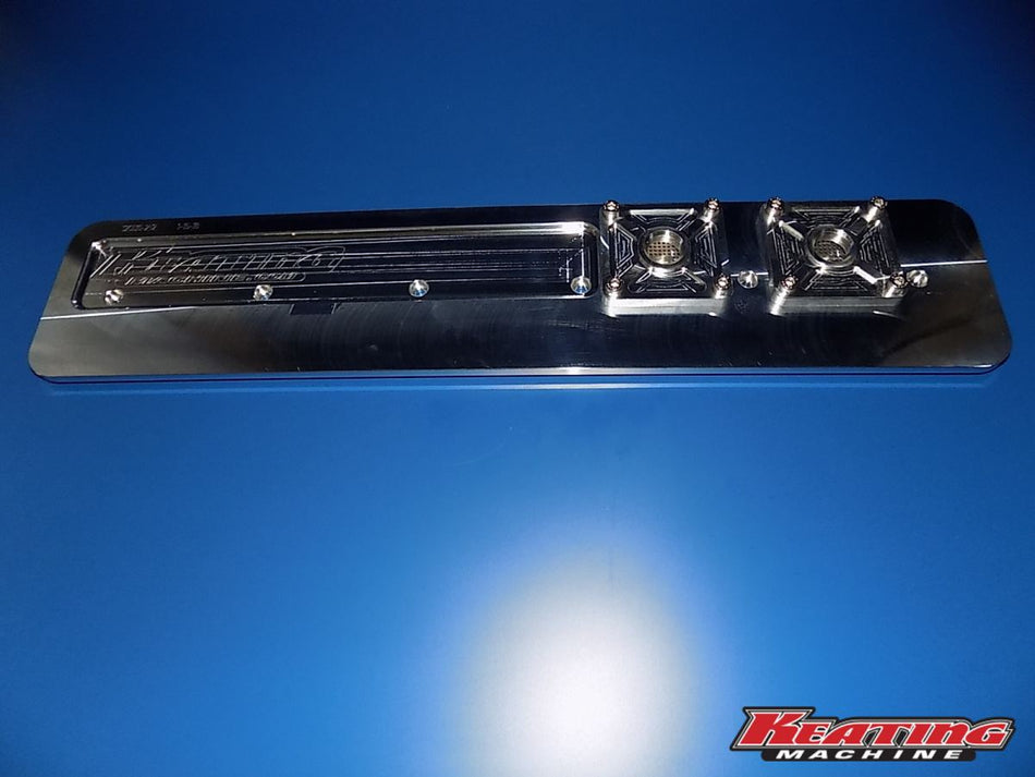 Keating Machine 120510-2V2 Billet Tappet Cover for 12v Cummins