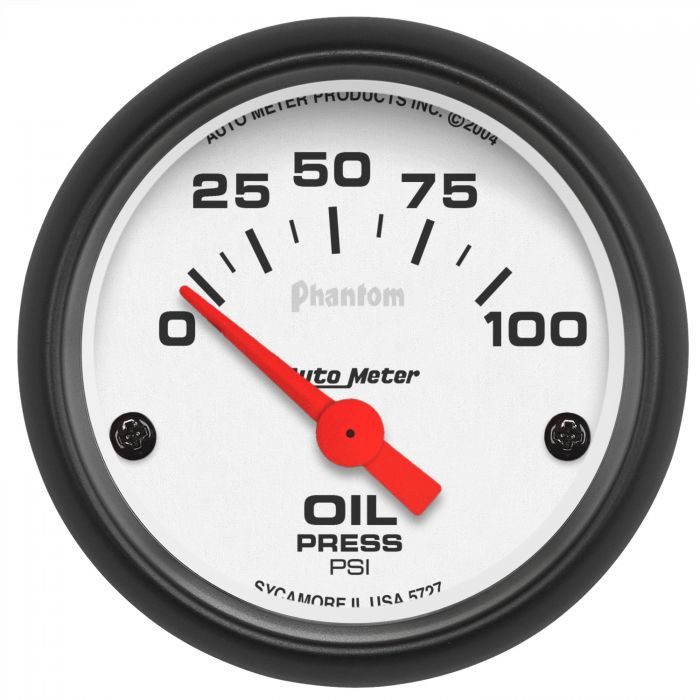 Auto Meter 5727 Phantom Electric Oil Pressure Gauge