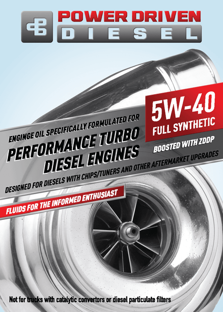 Case of Power Driven Diesel Full Synthetic 5W-40 Gal