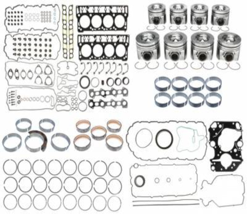 Heavy Duty Overhaul Kit, 2008-2010 Ford F250, F350, F450, F550 6.4L Vin:R