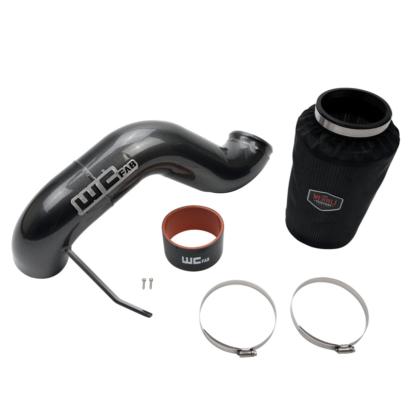 Wehrli 03-07 Dodge 5.9L Cummins 4in Intake Kit - WCFab Grey – Power ...