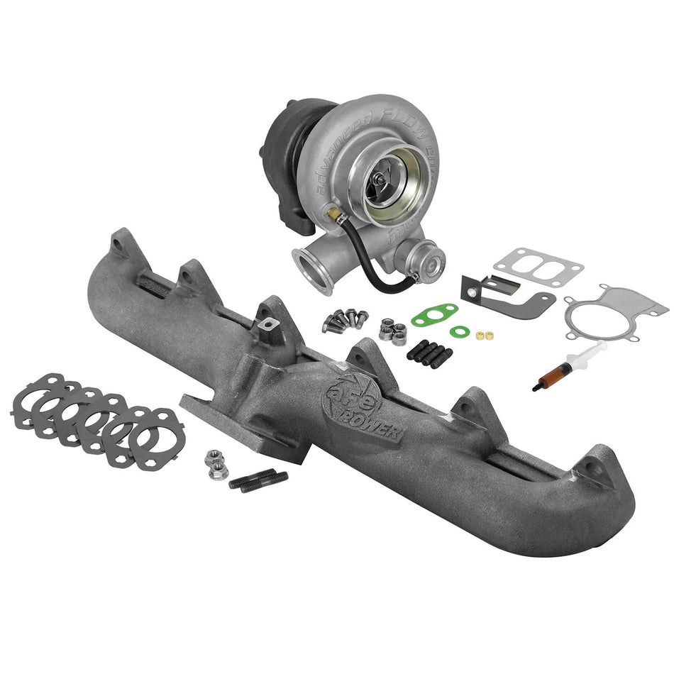 aFe 46-60060-MB 98.5-02 Cummins BladeRunner Turbocharger and Exhaust Manifold