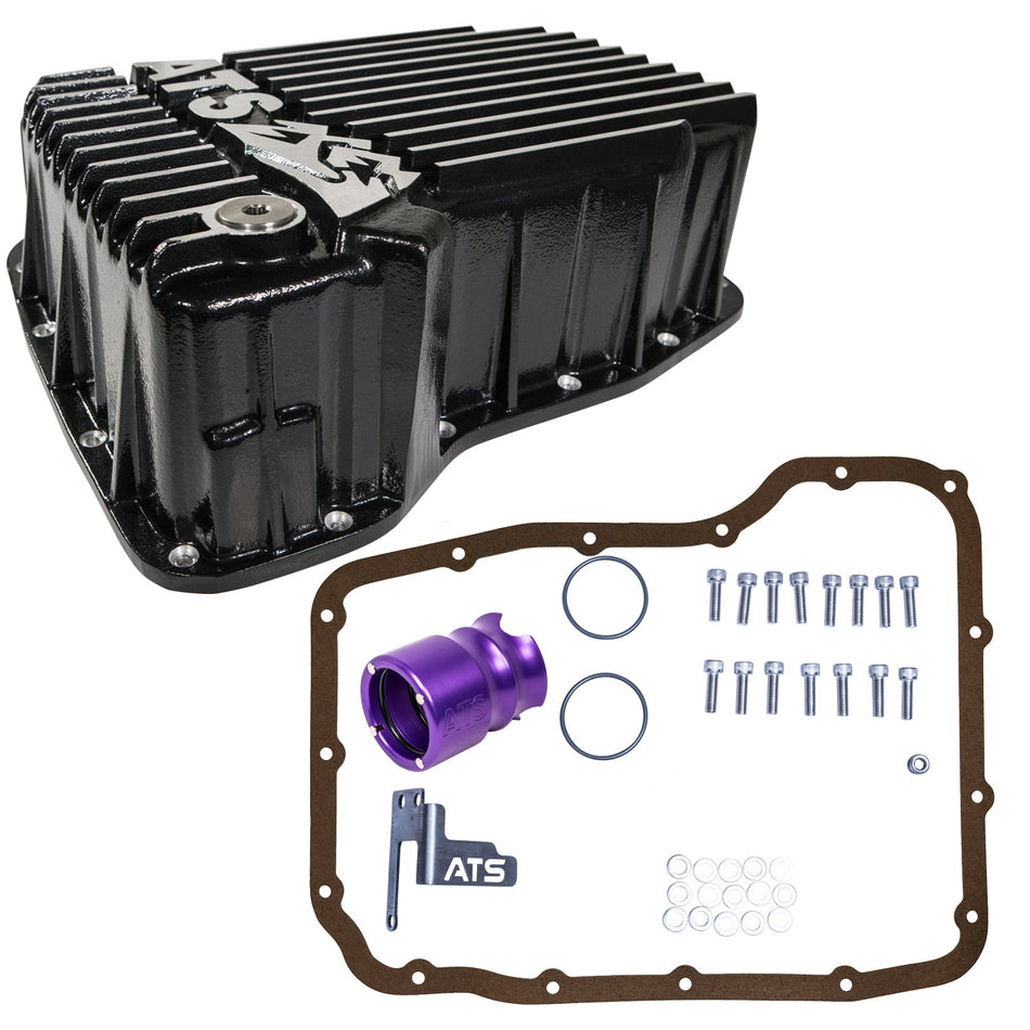 Carter de transmission en aluminium ATS Diesel 68RFE + 5 Qt