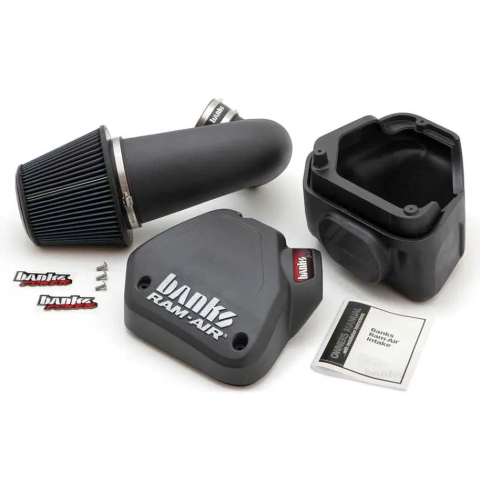 Sistema de admisión de aire Banks Power Ram-Air con filtro seco 42225-D 