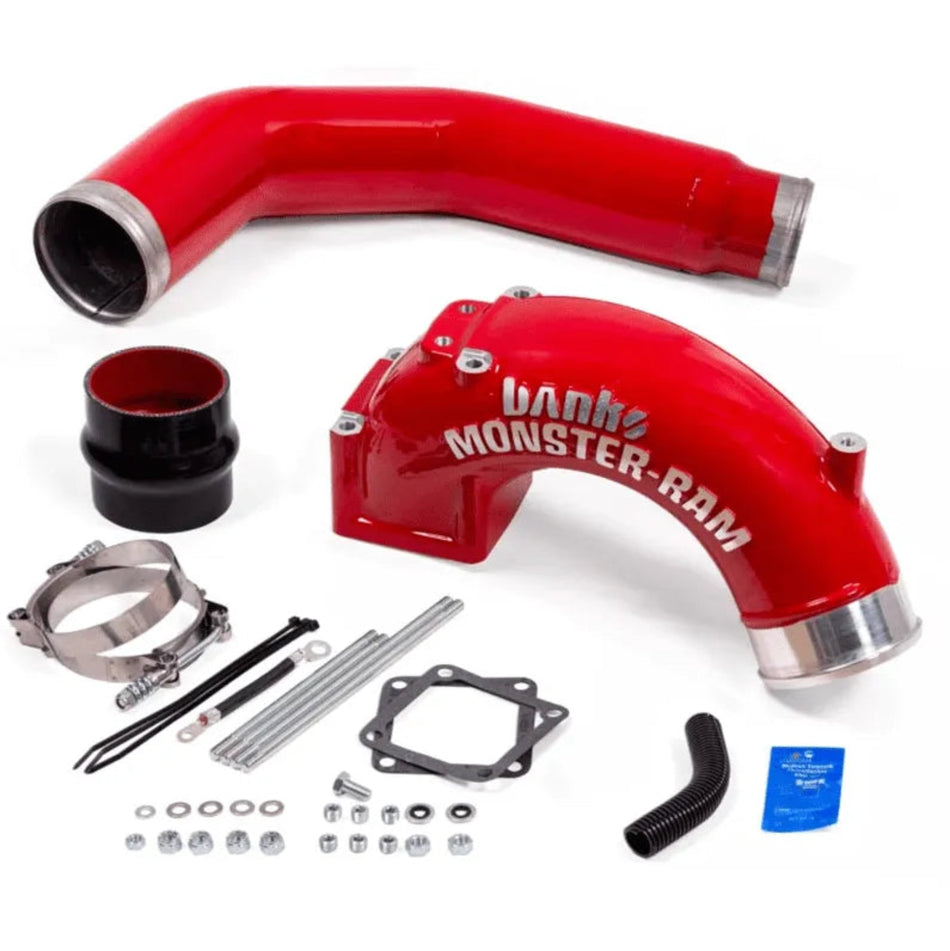 Colector de admisión Banks Power Monster-Ram de 3,5" con tubo de refuerzo 42766