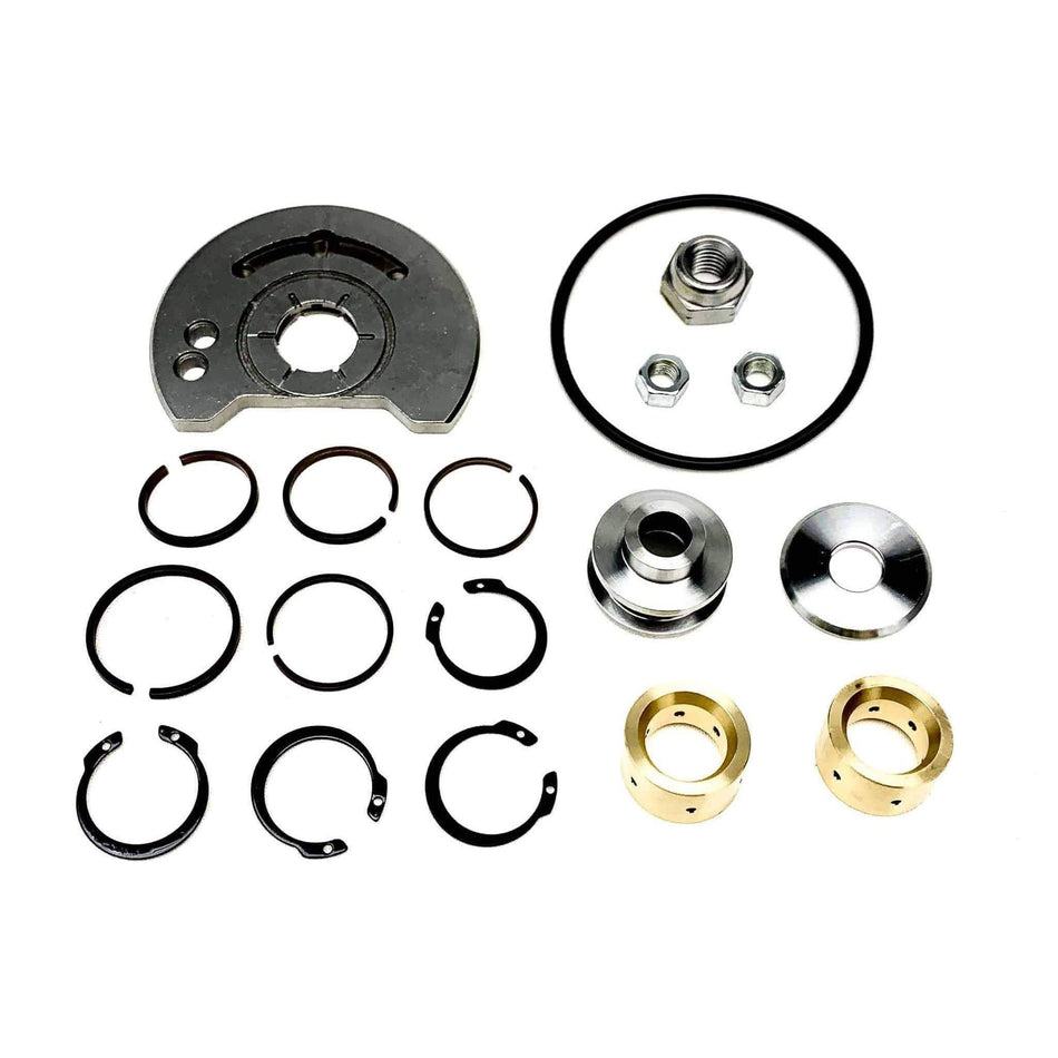 Kit de reconstrucción de turbo Borg Warner S400 SX-E con cojinete 360 mejorado - Powerstroke, Cummins, Duramax