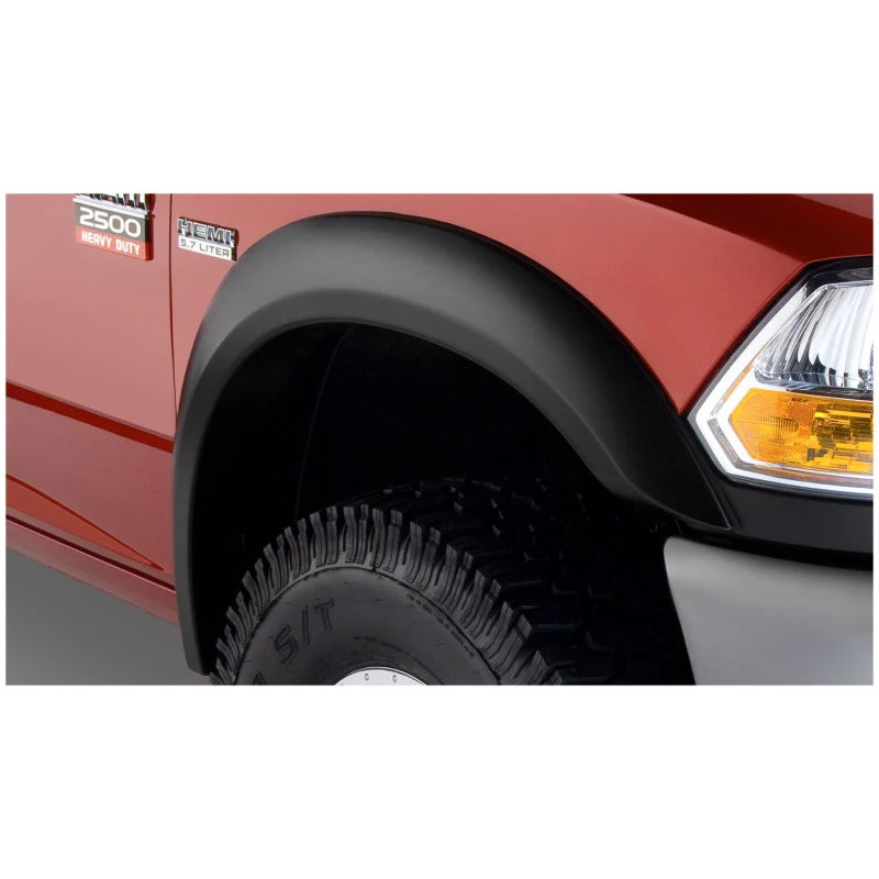 Guardabarros Bushwacker 10-18 Dodge Ram 2500, 2 piezas, color negro