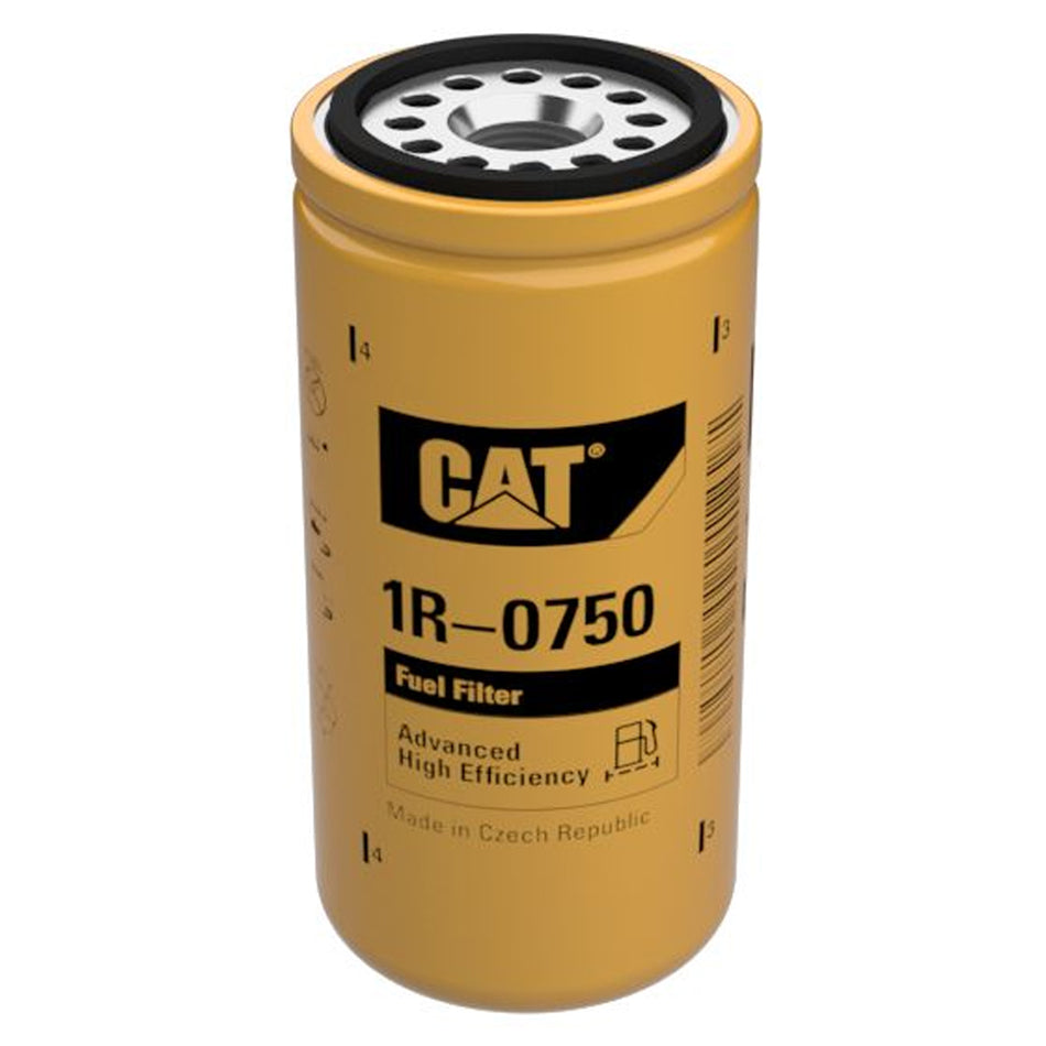Filtre à carburant CAT 1R-0750 (compatible avec la pompe de relevage d'usine) | Moteur diesel à entraînement électrique