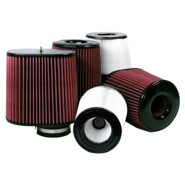 S&B FILTERS CR-91046D AIR FILTERS COMPETITORS INTAKES AFE XX-91046 DRY EXTENDABLE WHITE