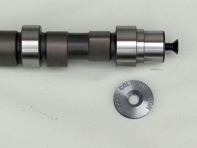 Optional retainer plate. (All cams tapped to accept this on new blanks.)