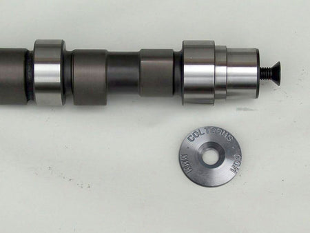 Optional retainer plate. (All cams tapped to accept this on new blanks.)
