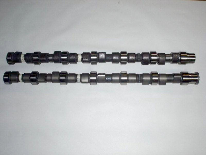 Comparison of semi finished chill cast blank and finished cam.