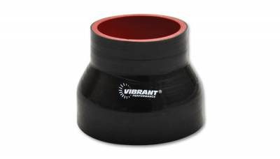 Coupleur réducteur Vibrant Performance 2772 noir, diamètre intérieur 2,50 po x diamètre intérieur 3,00 po x longueur 3,00 po