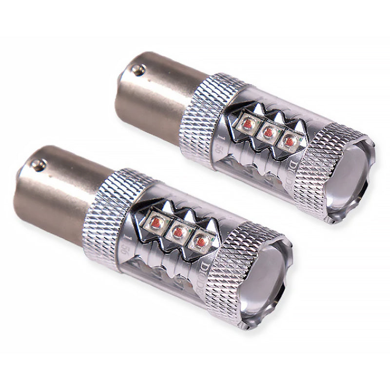 Diode Dynamics 1156 XP80 LED Bulb - Red (Pair)