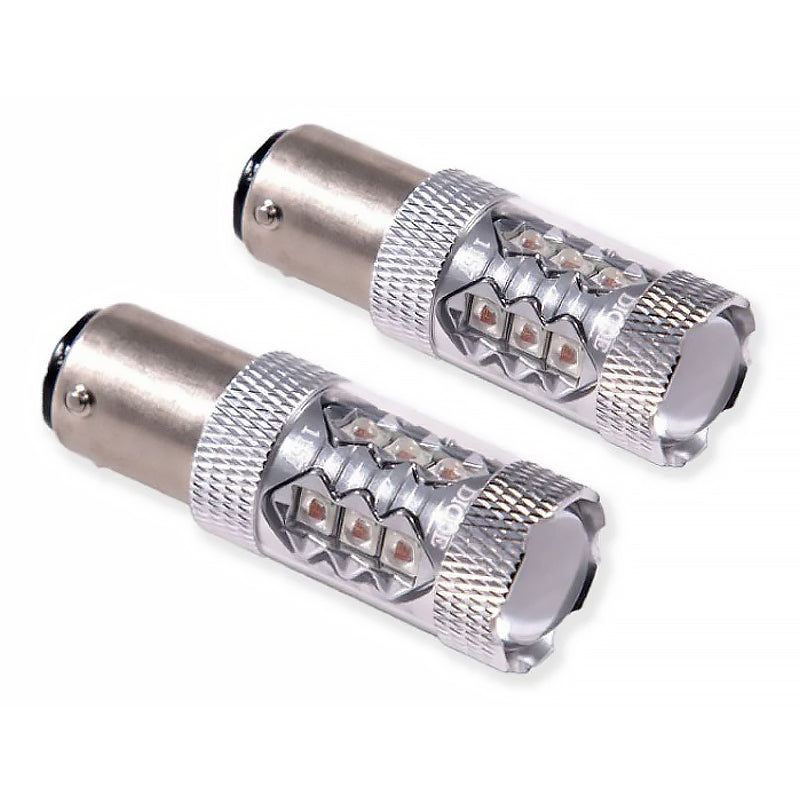 Diode Dynamics 1157 LED Bulb XP80 LED - Red (Pair)