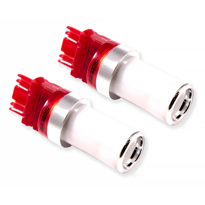 Diode Dynamics 3157 LED Bulb HP48 LED - Red (Pair)