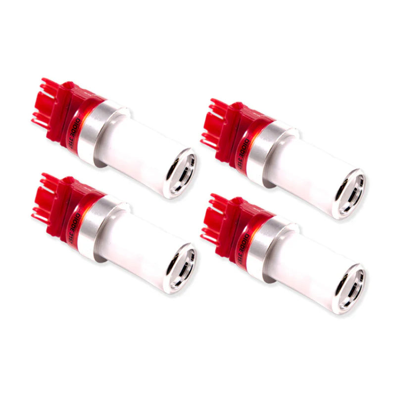 Diode Dynamics 07-13 GMC Sierra 1500 Rear Turn/Tail Light LED 3157 Bulb HP48 LED - Red Set of 4