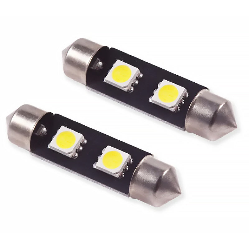 Diode Dynamics 39mm SMF2 LED Bulb Warm - White (Pair)