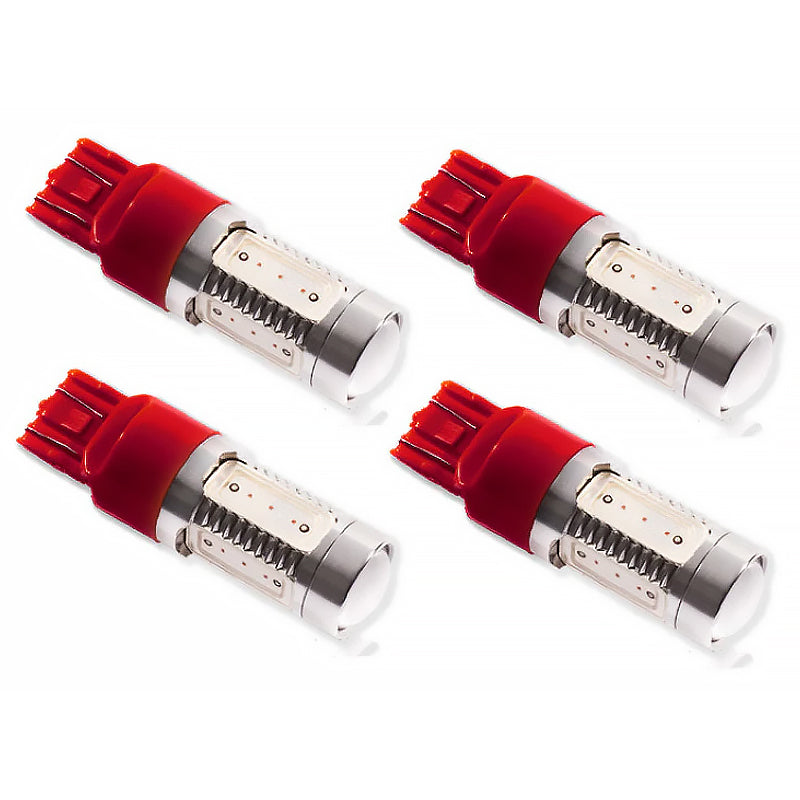 Diode Dynamics 7443 LED Bulb HP11 LED - Red Set of 4