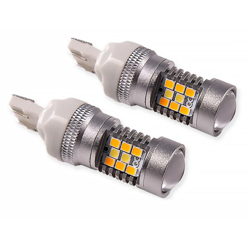 Diode Dynamics 7443 LED Bulb HP24 LED - Cool - White Switchback (Pair)