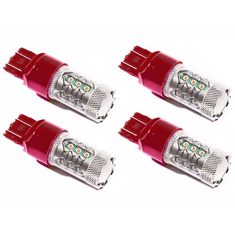 Diode Dynamics 7443 LED Bulb XP80 LED - Red Set of 4