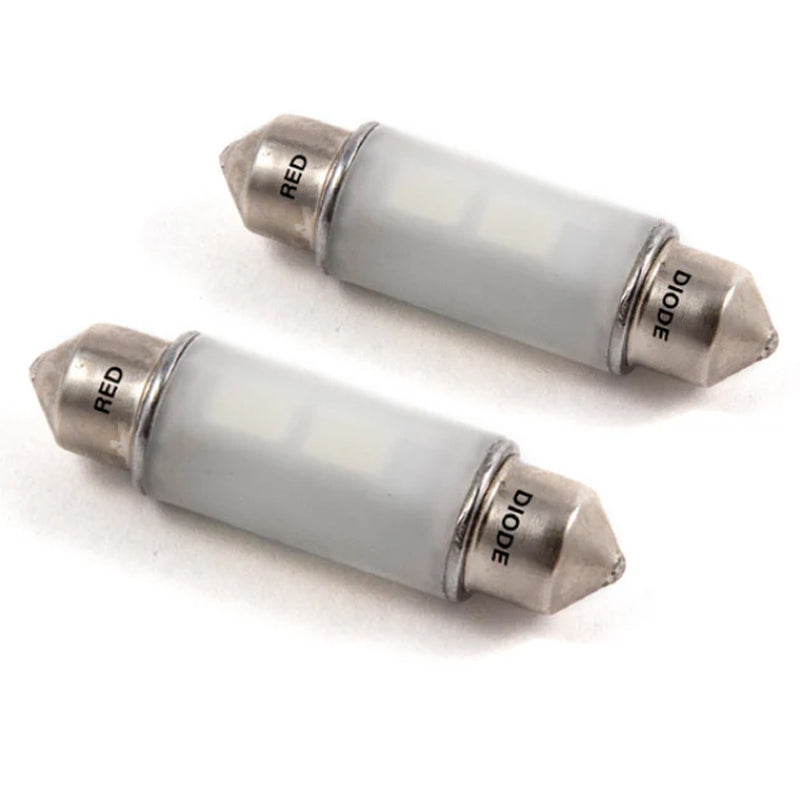 Diode Dynamics 39mm HP6 LED Bulb LED - Red (Pair)