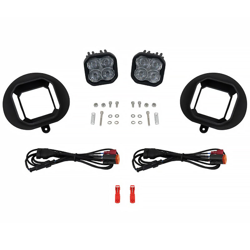 Diode Dynamics SS3 Max Type 2003 Sierra Kit ABL White SAE Fog