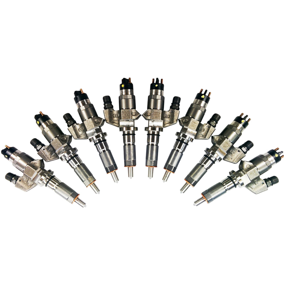 Duramax 01-04 LB7 Brand New Injector Set 60 Percent Over 100hp Dynomite Diesel