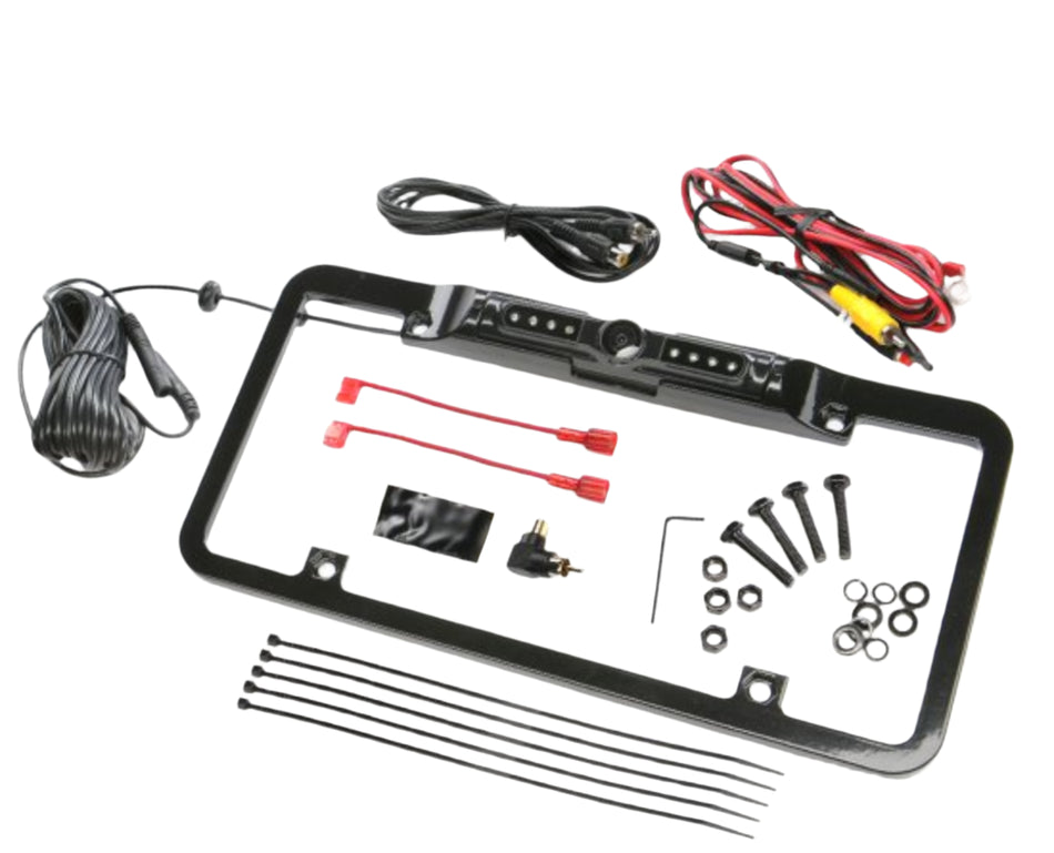 Edge Products Back-Up Camera License Plate Mount For Cts (Black) (98202)