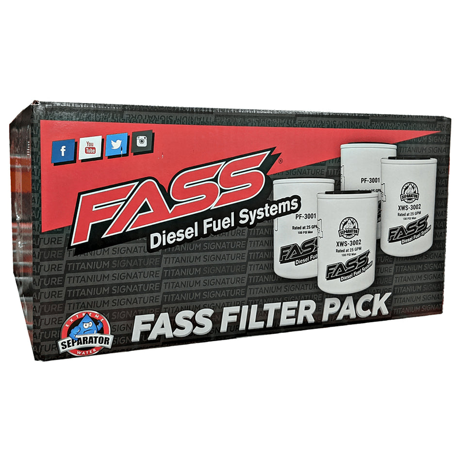 FASS Fuel Filter Pack