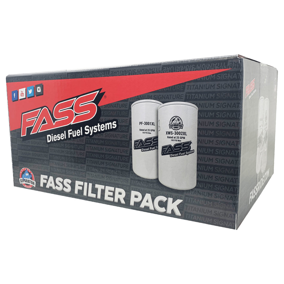 FASS Fuel Filter Pack – XL (FP3000XL)
