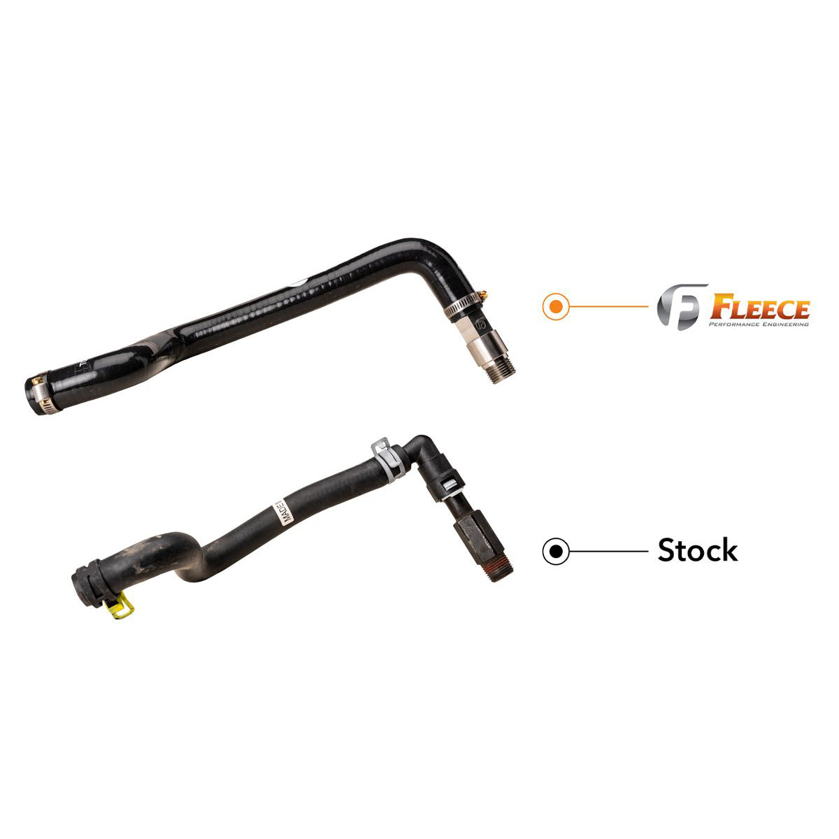 Fleece Performance Replacement Heater Core Hose And Fitting FPE