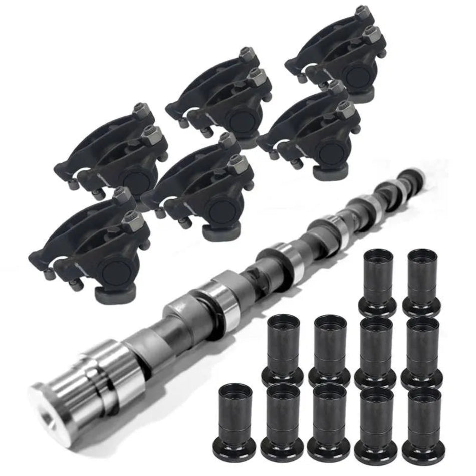 Kit de conversión de taqués planos Hamilton Cams 07-CC-24V19+ con árbol de levas