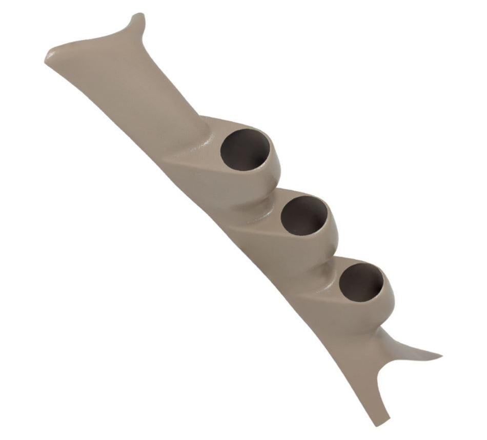 Pilar triple de calibre Max Tow color canela para Ford Super Duty 1999-2007