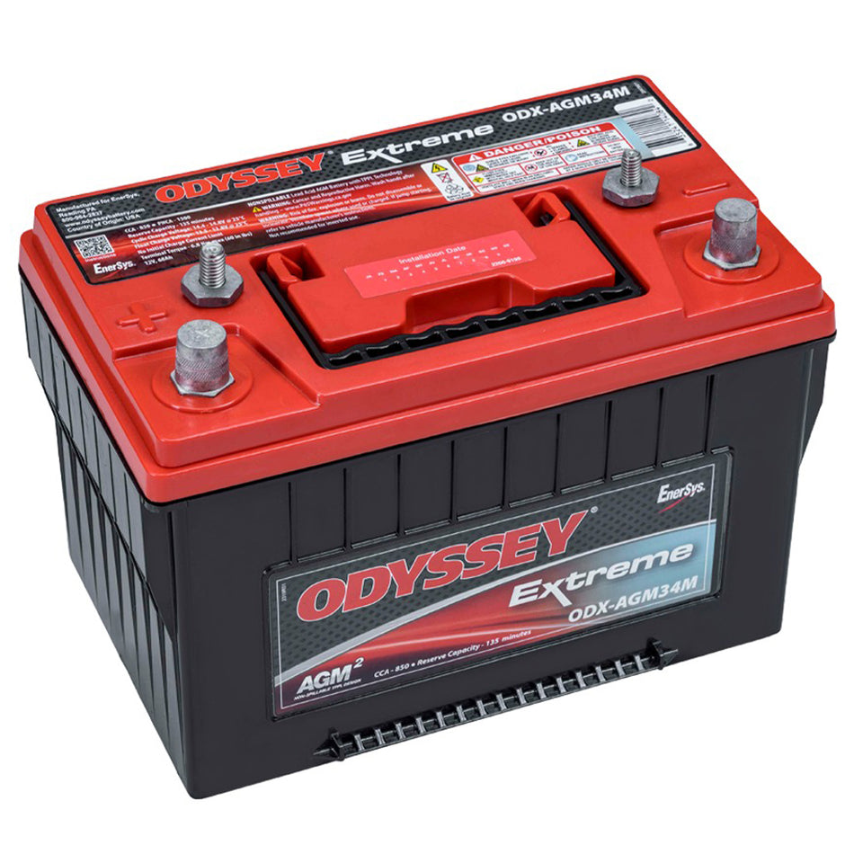Odyssey 34-PC1500T Extreme Series AGM Battery - ODX-AGM34