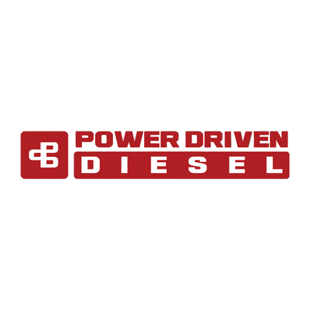 Power Driven Diesel sticker 8" PDD sticker