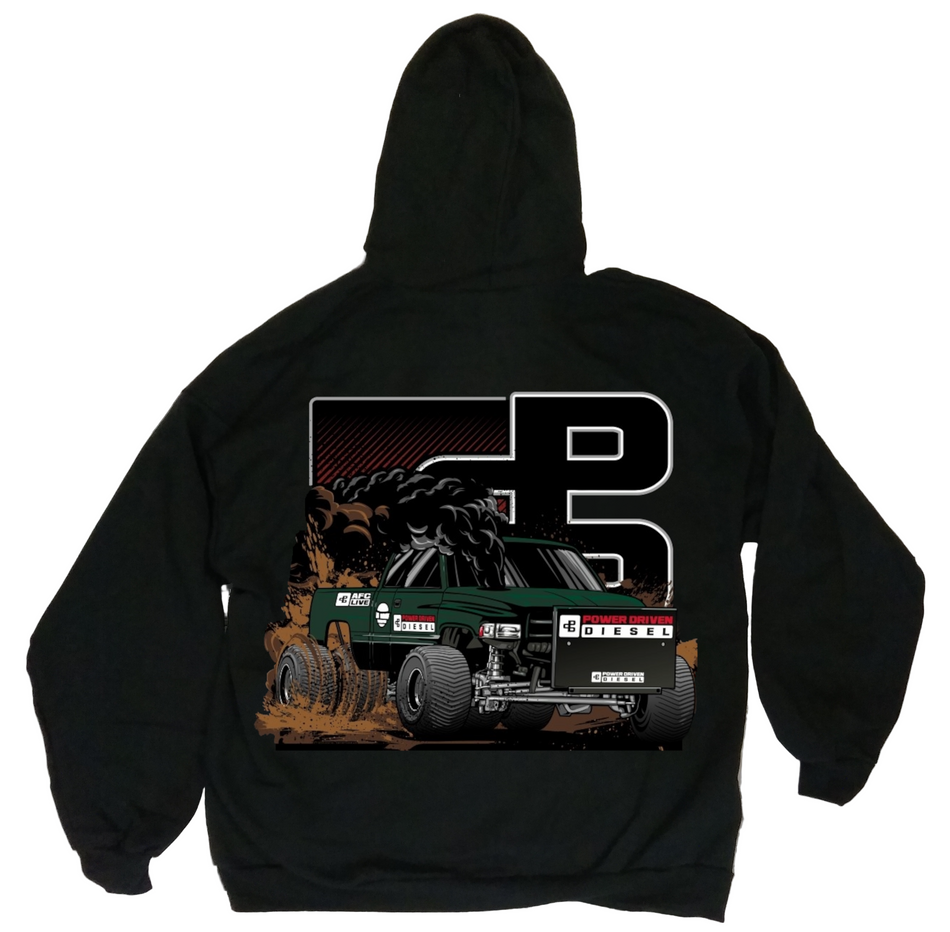 Power Driven Godfather Pullover Hoodie