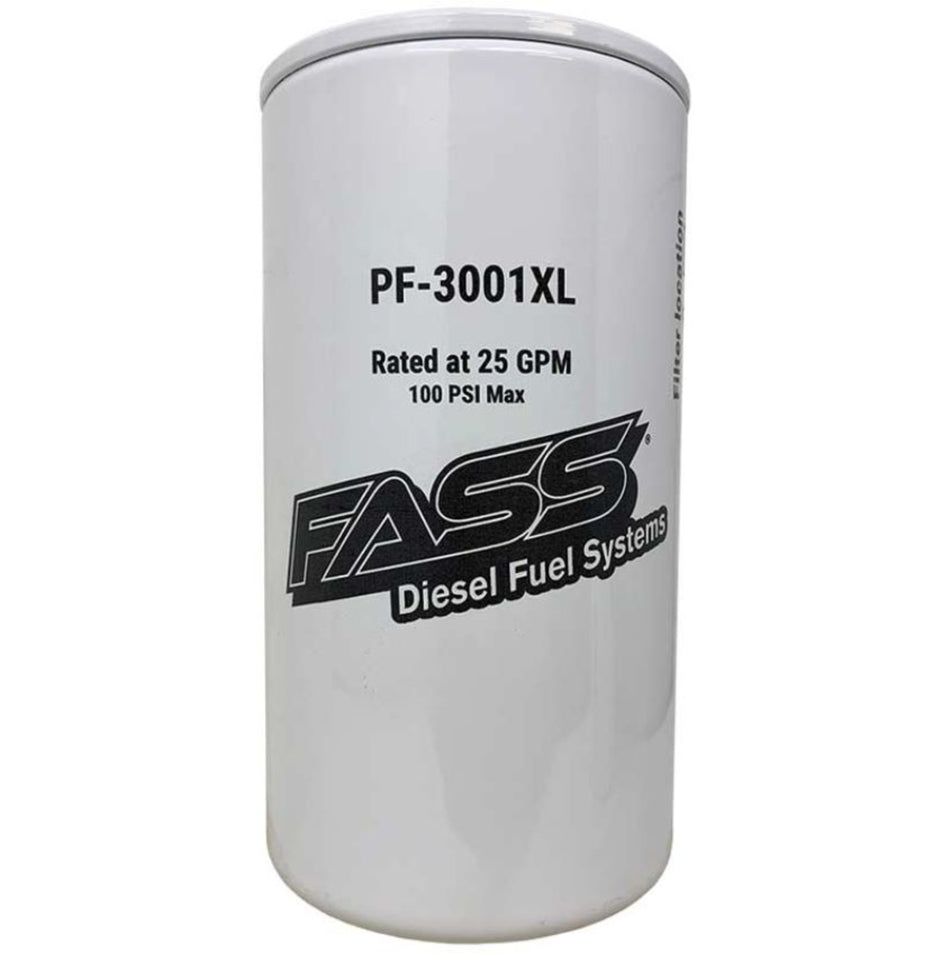 FASS PF-3001 XL Extended Length Fuel Particulate Filter