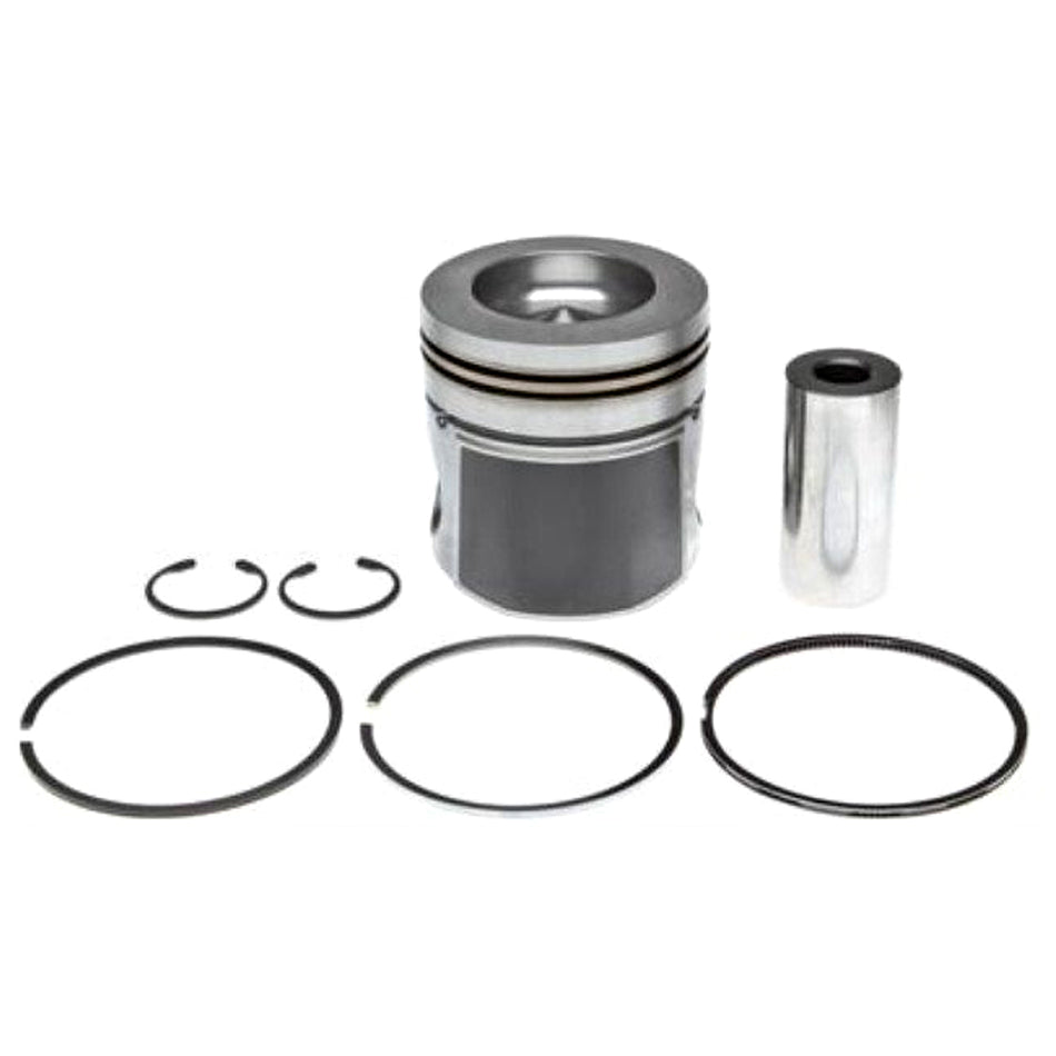 Dual Steel Ring Marine 155-Degree Coated Skirt Chamfered 12v 5.9L Cummins Piston