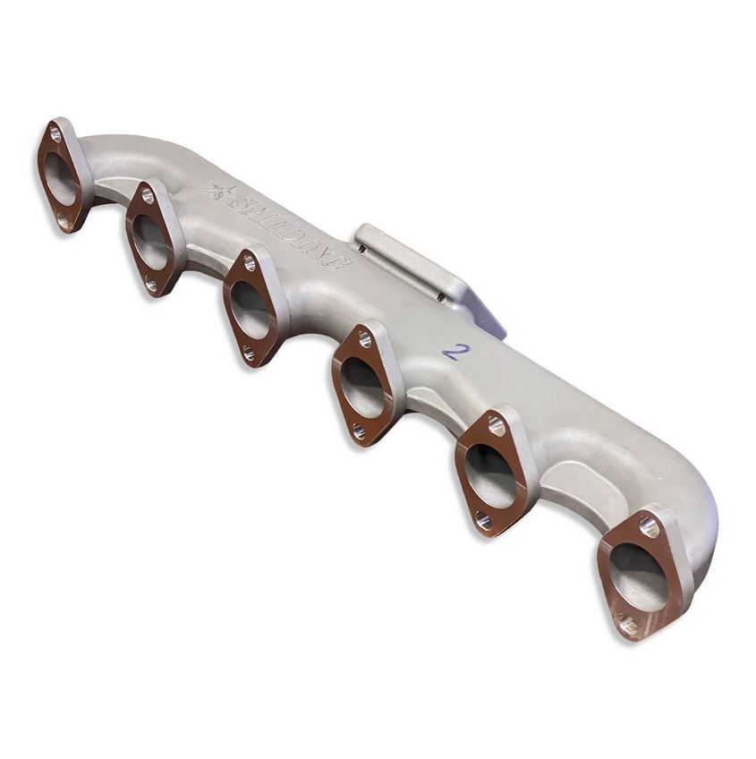 Collecteur monobloc en acier inoxydable pour moteur diesel Smeding T4 de 2e génération