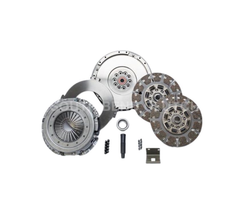 08-10 (6.4L) Ford PowerStroke 6-speed Dampened Dual Disc Full Clutch Kit (550-1100TRQ)
