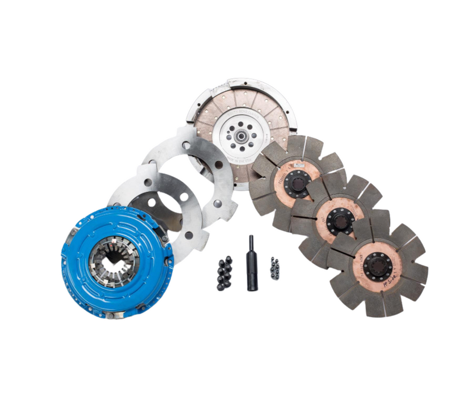 Embrague de doble disco cerámico Duramax Chevy/GM 05-06 (LBZ) (750 hp – 1300 ft/lbs)